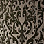 Galerie Urban Classics Dark Brown Mayfair Flocked Damask Wallpaper Roll