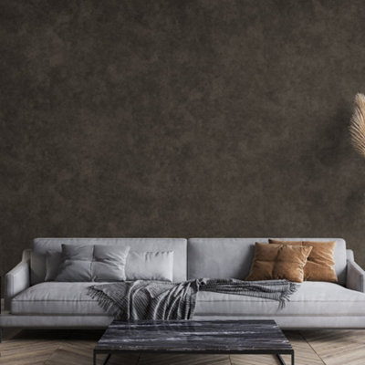 Picture Idea: Galerie Urban Classics Dark Brown Portobello Abstract Texture Metallic