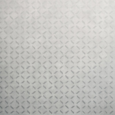 Galerie Urban Classics Frost Grey Soho Metallic Industrial Grid Wallpaper Roll