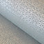 Galerie Urban Classics Steel Blue Haga Metallic Geometric Vignette Stripe Wallpaper Roll