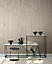 Galerie Urban Classics Taupe Grey Elysée Abstract Glass Stone Wallpaper Roll
