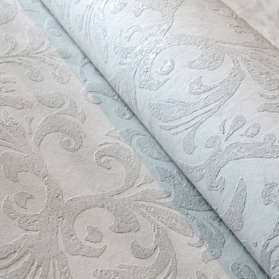 Image result for Galerie Urban Classics White Notting Hill Metallic Loft Damask ...