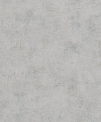 Galerie Urban Textures Silver Plain Metallic Element A4 Wallpaper Sample