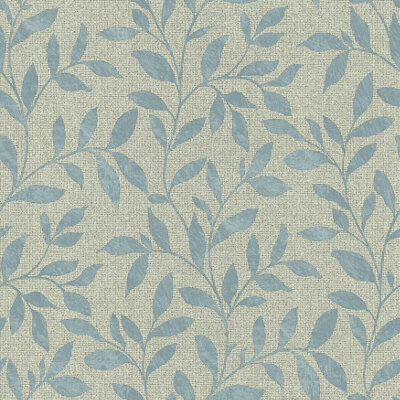 Galerie Utopia Blue Loose Leaf Wallpaper Roll