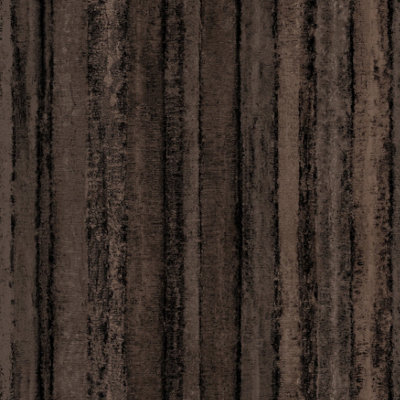 Galerie Utopia Brown/Bronze Nomed Stripe Sheen Finish Wallpaper Roll