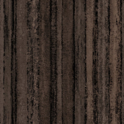 Galerie Utopia Brown/Bronze Nomed Stripe Sheen Finish Wallpaper Roll