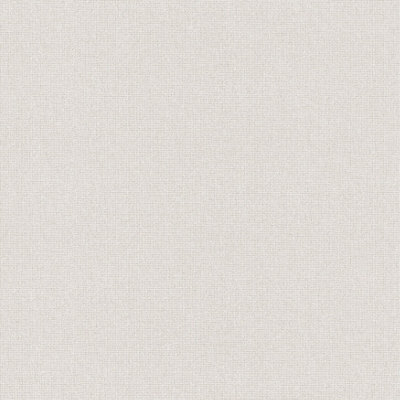 Galerie Utopia Cream Plain Weave Effect Wallpaper Roll