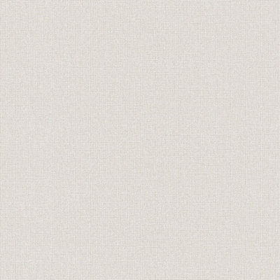 Galerie Utopia Cream Plain Weave Effect Wallpaper Roll