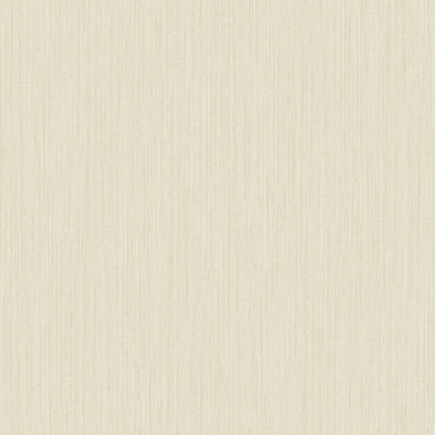 Galerie Utopia Cream Vertical Weave Stripe Sheen Finish Wallpaper Roll ...