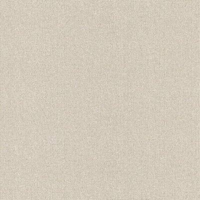 Galerie Utopia Light Brown Plain Weave Effect Wallpaper Roll