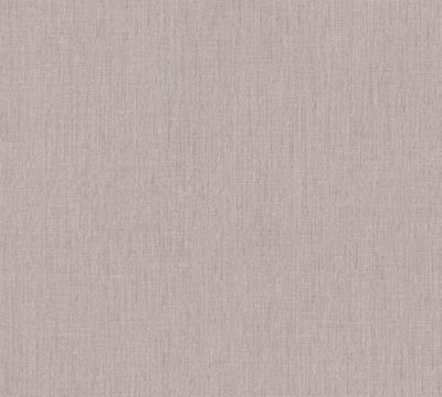 Galerie Welcome Home Bronze Brown Cotton Texture Wallpaper