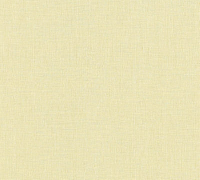 Galerie Welcome Home Yellow Cotton Texture Wallpaper