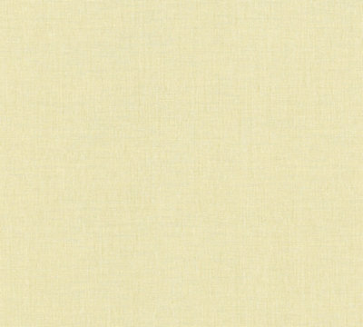 Galerie Welcome Home Yellow Cotton Texture Wallpaper