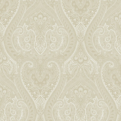 Galerie Zen Cream Floral AM22002-3 Wallpaper