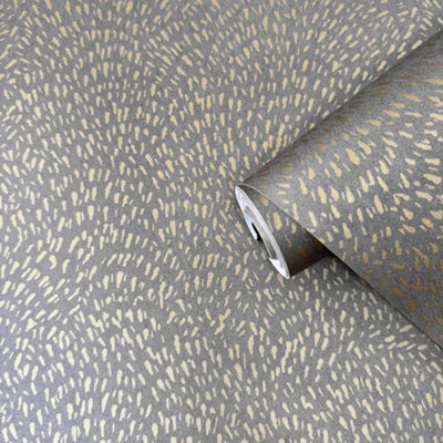 Galerie Zen Gold Geometric DWP0363-05 Wallpaper
