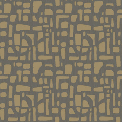 Galerie Zen Gold Geometric DWP0364-03 Wallpaper