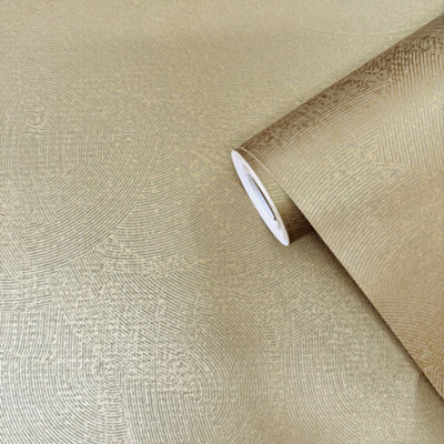 Galerie Zen Gold Geometric DWP0366-02 Wallpaper