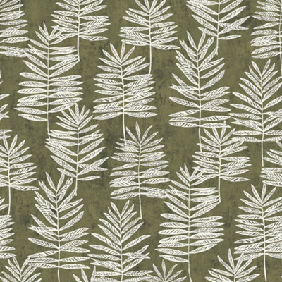 Galerie Zen Green Tree Leaf DWP0365-01 Wallpaper