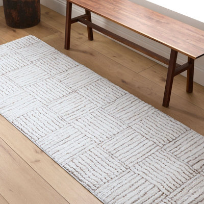 Galey Alix x Livabliss Architect GAAR2301 Modern Ivory Dark Brown ...