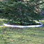 Galvanised Aluzinc Lawn Edging Roll - Wavy - 16.5cm Height - 10m