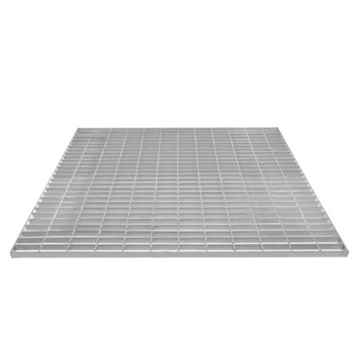 Galvanised Grating Floor Forge Walkway Mesh Panel Grid Drainage 120cm x 100cm x 3cm