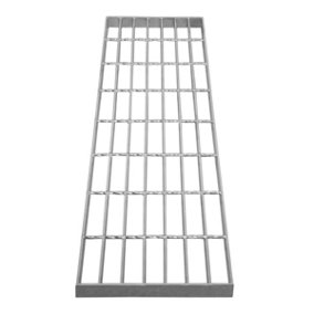 Galvanised Grating Floor Forge Walkway Mesh Panel Grid Drainage 80cm x 24cm x 3cm