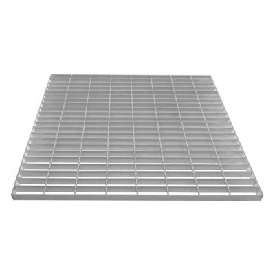 Galvanised Grating Floor Forge Walkway Mesh Panel Grid Drainage 80cm x 80cm x 3cm