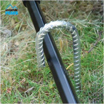 Heavy duty 2025 metal ground stakes