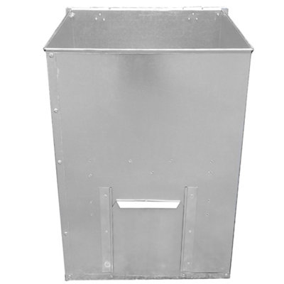 Galvanised Steel Coal Storage Bunker Log Store - 150kg No3