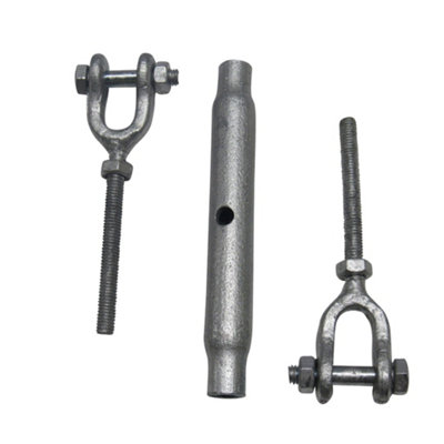 Galvanised Straining Rigging Screw Jaw Jaw 10MM (Closed Body Turnbuckle ...