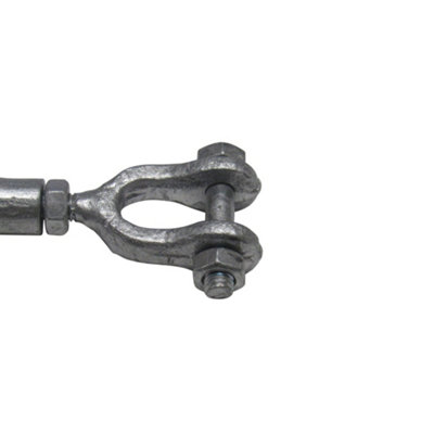Galvanised Straining Rigging Screw Jaw Jaw 6MM (Closed Body Turnbuckle ...