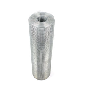 Galvanised Welded Wire Mesh 1/4" x 1/4" x 15m long Aviary Hutches (22g)