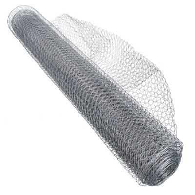 Galvanised Wire Chicken Mesh Fencing Cages Fence 40m x 0.9m 13mm Hex 4pk