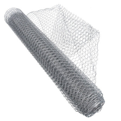 Galvanised Wire Netting Fencing Fence Chicken Mesh Net Cages 15m x 0.6m x 13mm