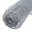 Galvanised Wire Netting Fencing Fence Chicken Mesh Net Cages 15m x 0.6m x 25mm