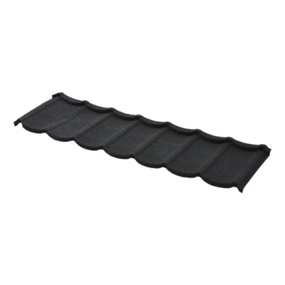 Galvanised Zinc Roofing Tiles on Eaves, Shed Roofing Felt Shingle 2.3 m² 5Pcs