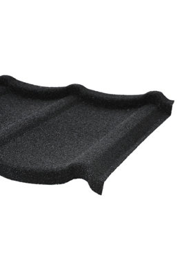 Galvanised Zinc Roofing Tiles on Eaves, Shed Roofing Felt Shingle 2.3 m² 5Pcs