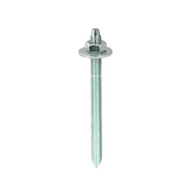 Galvanized Chemical Resin Anchor Bolt Threaded Rod Bar - Size M24x300mm - Pack of 5 Price Comparisons | Compare The Build