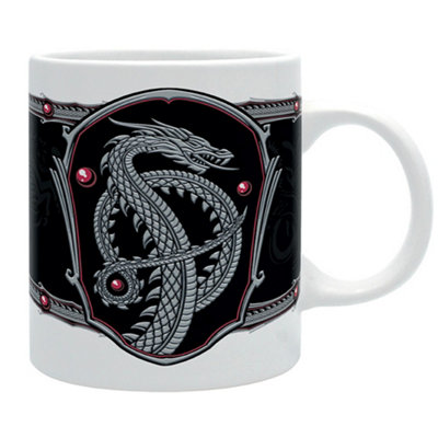 Game of Thrones House Of The Dragon Silver Dragon 320ml Ceramic Mug