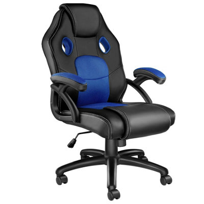 Gaming chair - Racing Mike - black/blue