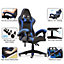 Gaming Chair Racing Style Ergonomic High Back Computer Chair with Height Adjustment, Headrest and Lumbar Support(Black&Blue)
