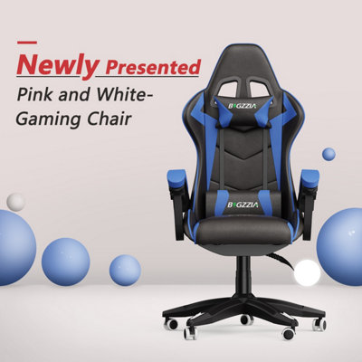 Pink and blue gaming chair hotsell