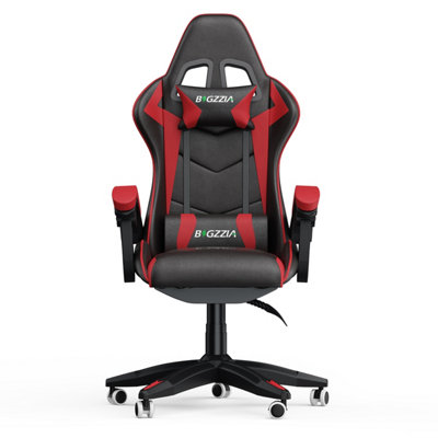 Gaming chair with back support hot sale