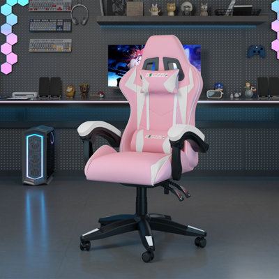 Gaming Chair Racing Style Ergonomic High Back Computer Chair with ...