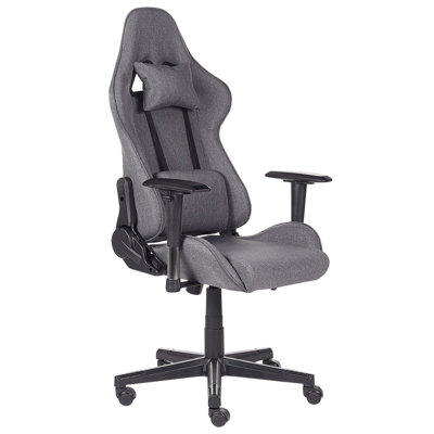 Gaming Chair Swivel WARRIOR Dark Grey
