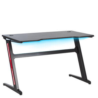 Gaming Desk 120 x 60 cm Black DARFUR