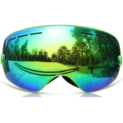 Ganzton Ski Snowboard Goggles Double Lens UV Protection Anti-Fog