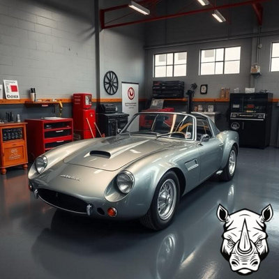 GARAGE FLOOR PAINT DARK GREY 10L  EXTREMELY DURABLE QUICK 3 HOUR DRY TIME FROM RHINO PAINTS  FREE NEXT WORKING DAY DELIVERY