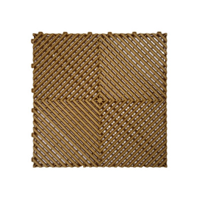 Garage Goals Superior Strength Gold Vented Rib Tile Price Comparisons | Compare The Build