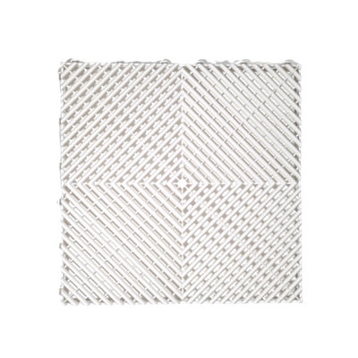 Garage Goals Superior Strength White Vented Rib Tile Price Comparisons | Compare The Build